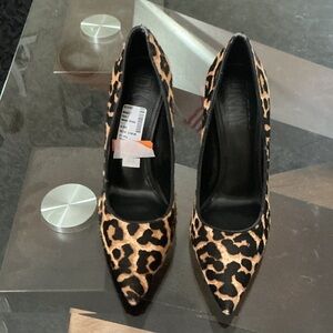 DKNY Leopard Print Heels